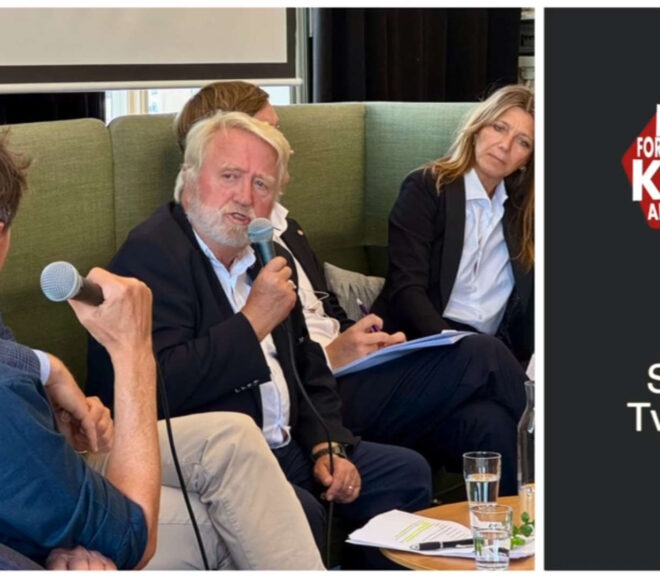 Svein Tveitdal med innlegg under Arendalsuka